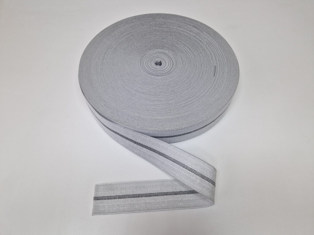 Chinga elastica CH06 - 60 mm, alb gri
